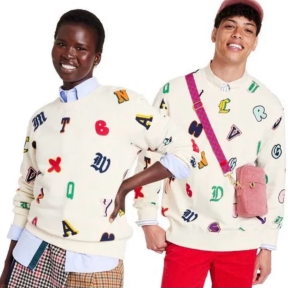 Rowing blazers X Target print crewneck sweatshirt